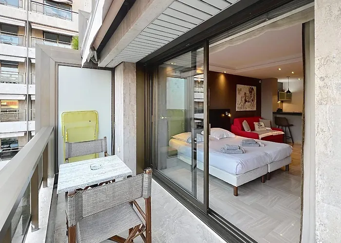 Cannes Gray D\'Albion Studio Quiet Terrace City Center Near Beach